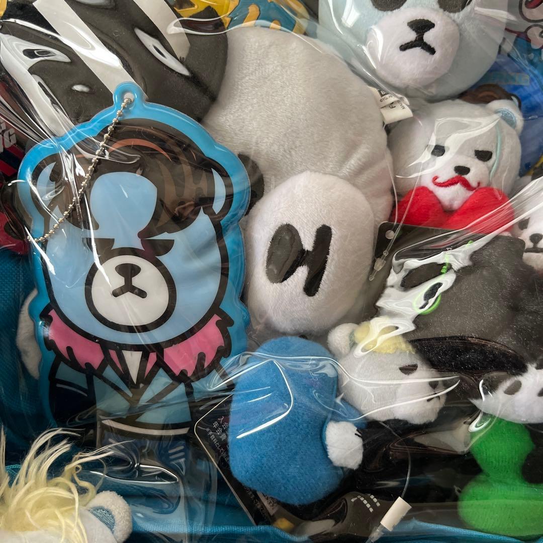 BIGBANG 透明バッグ　ぬいぐるみ バッジ　グッズ　T.O.P V.I