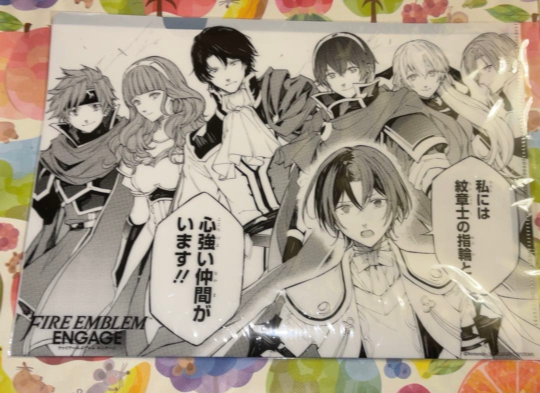 モ*☆様 ファイアーエムブレムエンゲージ 抽プレ品 A4クリアファイル