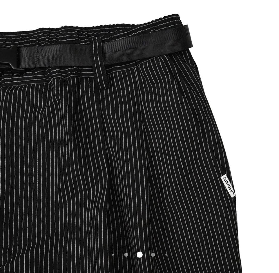 新品今期CLASSIC CHINO ADJUSTABLE PANTS BLACK