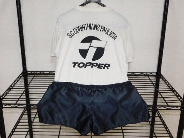 クラブ支給品　1987年コリンチャンスプロコーチ実着用　シャツ＆パンツセット売り