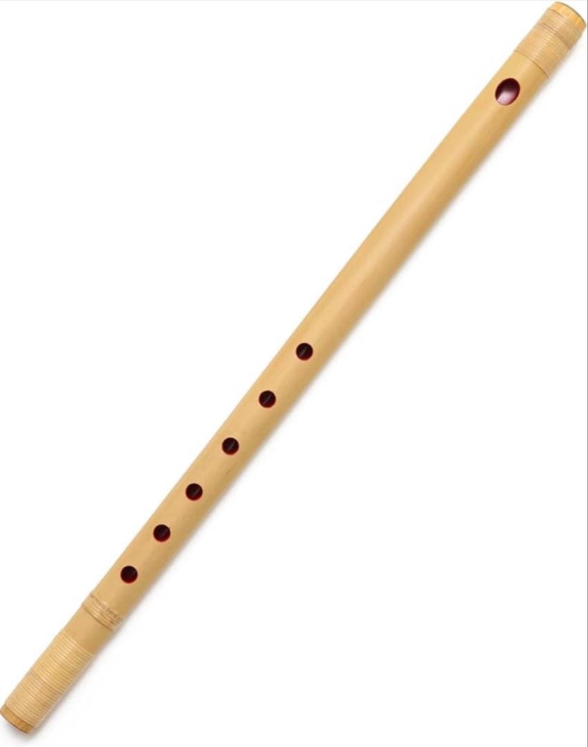 Tenshu お囃子 お祭り用 和楽器 伝統工芸 (4本調子／6穴)