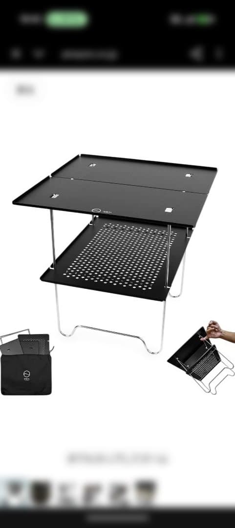 値下げ交渉⭕️ZENcamps Air-2Table ブラック
