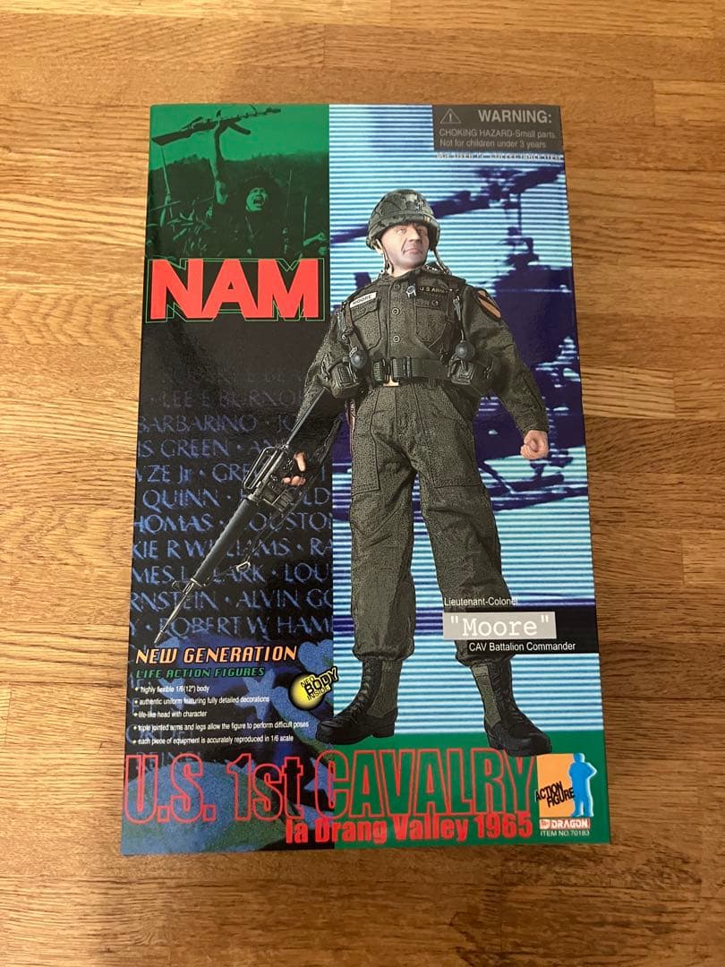 未開封 1/6 ドラゴン U.S.1st CAVALRY Moore 1965