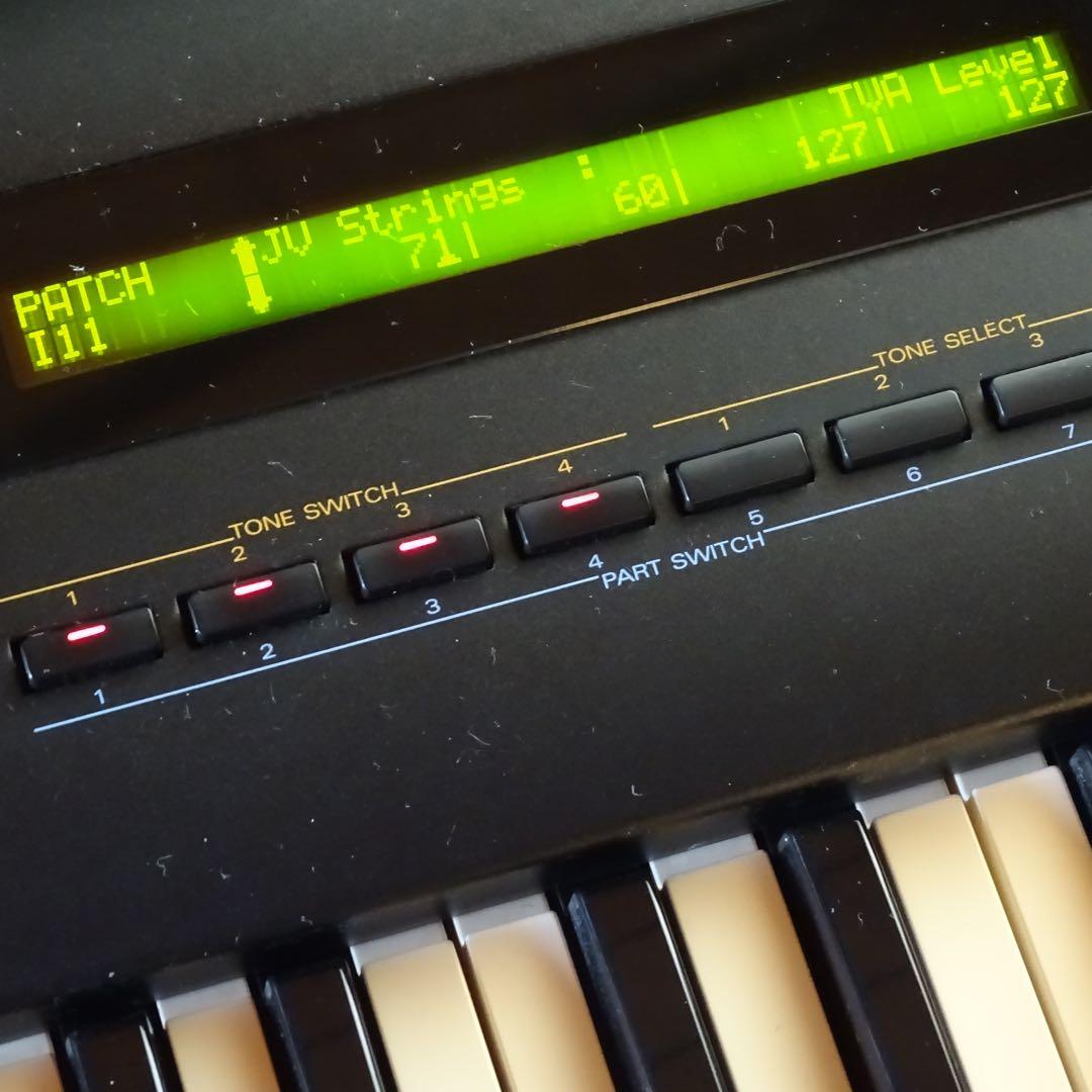 【良品】Roland JV-80 + ROMカード + エクスパンジョンボード