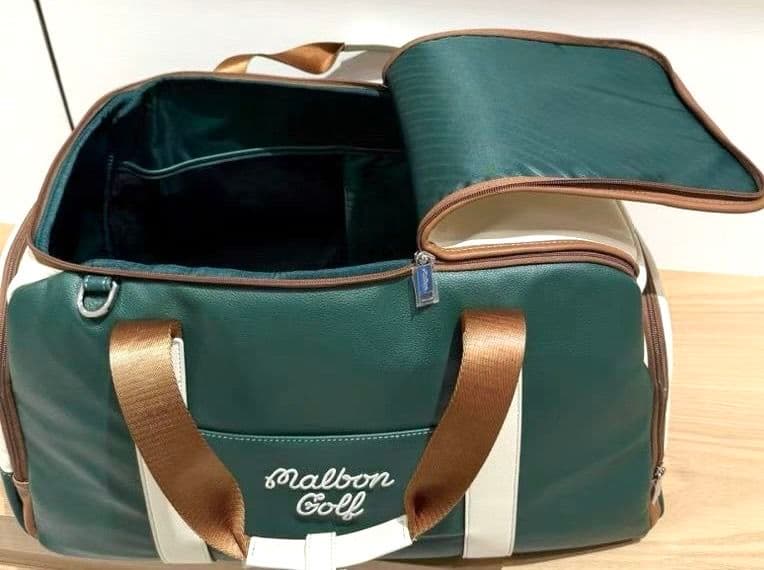 即発送対応●マルボンゴルフボストンバッグネイビー