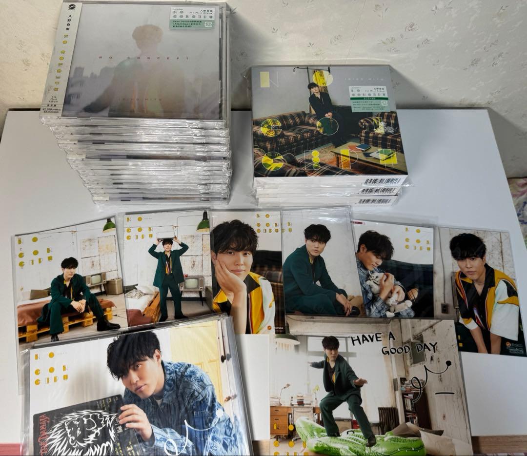 【店舗別特典ブロマイド付き】 入野自由 NO CONCEPT CD まとめ売り