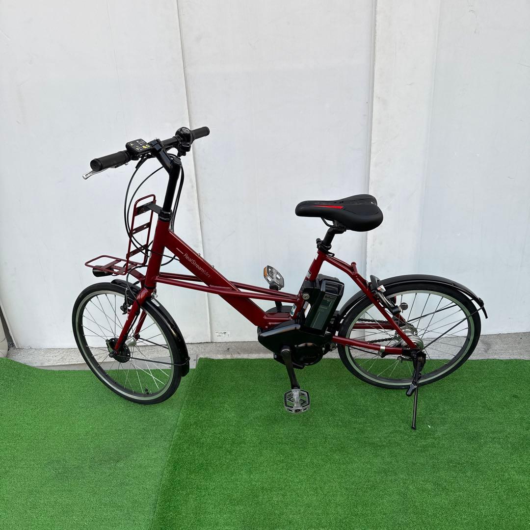 ブリヂストン電動アシスト自転車20インチ 12.3Ah レッド