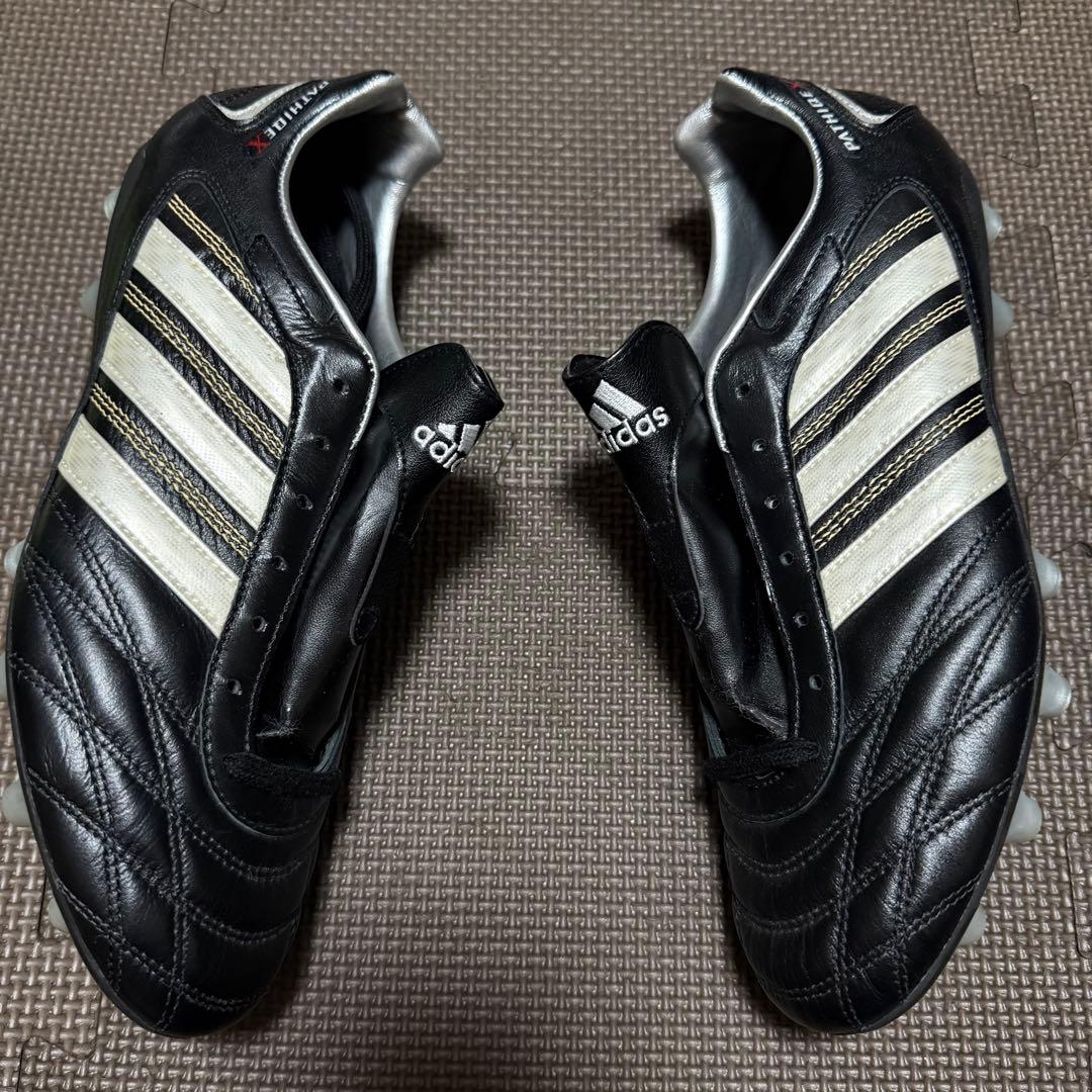 adidas パティーク x top 新品　スパイク　ブラック　ゴールデンサイズ