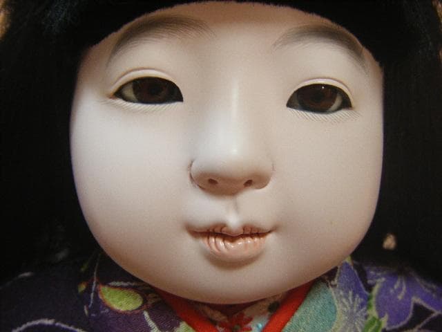 「京都洛齊」市松人形 女の子 約43cm・画像で判断下さい