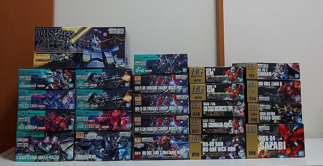 ガンプラ HG MG 23体セット まとめ売り