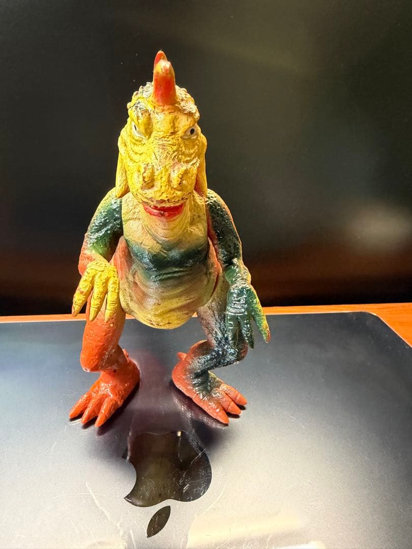 ポピー シーグラ キングザウルスシリーズ 足型付 ソフビ 当時物　ウルトラマンA