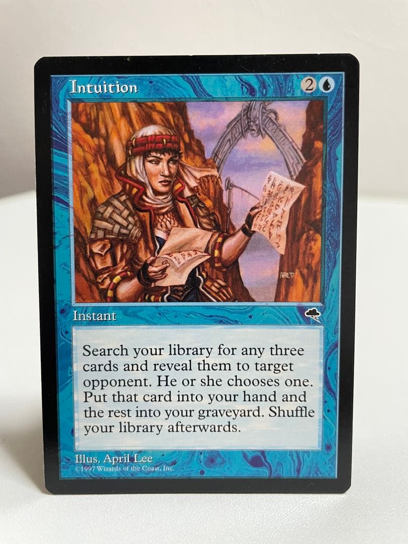 Intuition 直観 英語版 マジック：ザ・ギャザリング MTG