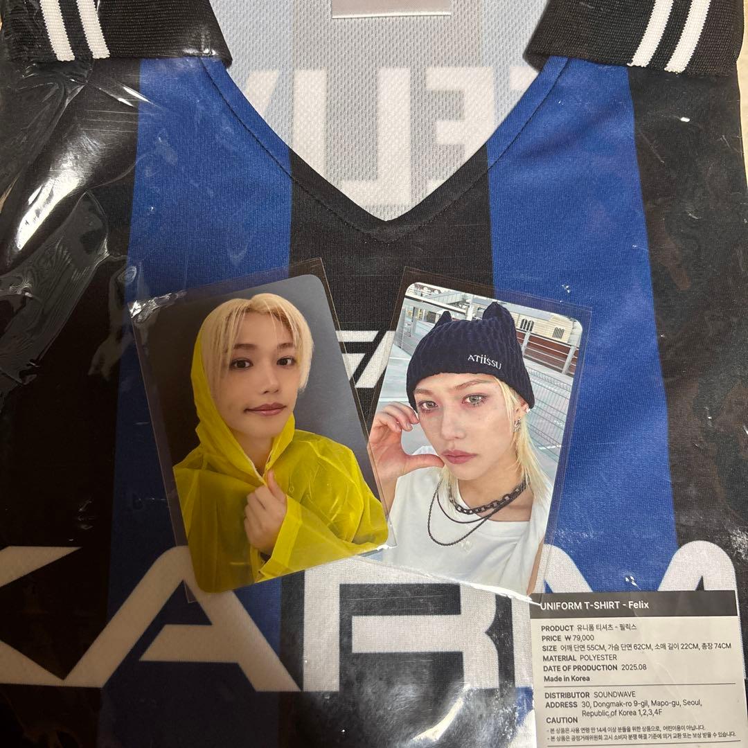 straykids スキズ フィリックス popup ユニフォーム 特典トレカ