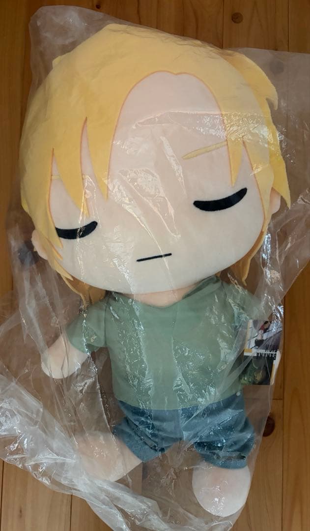 BANANA FISH おやすみむにゅぐるみBIGアッ シュ・リンクス Ver.