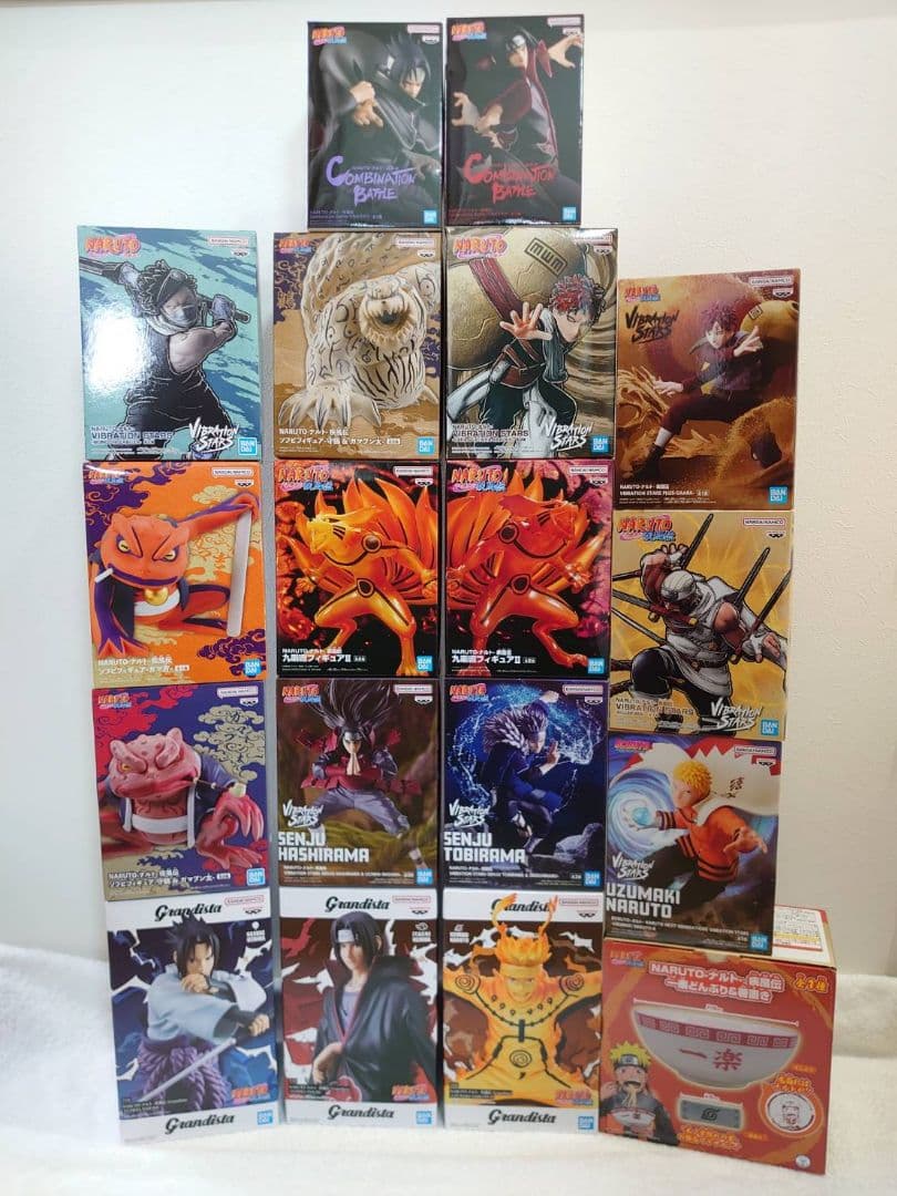 NARUTO 新品未開封 フィギュア 18体セット まとめ売り うずまきナルト等