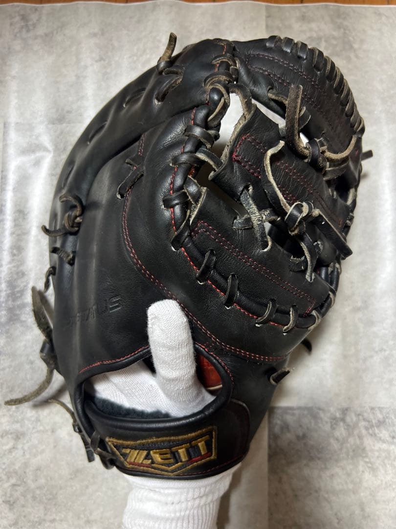 ZETT PROSTATUS 野球グローブ 右手用 黒