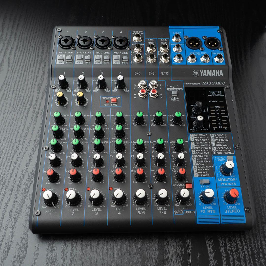 YAMAHA ヤマハMG10XU アナログミキサー &ハードケースセット