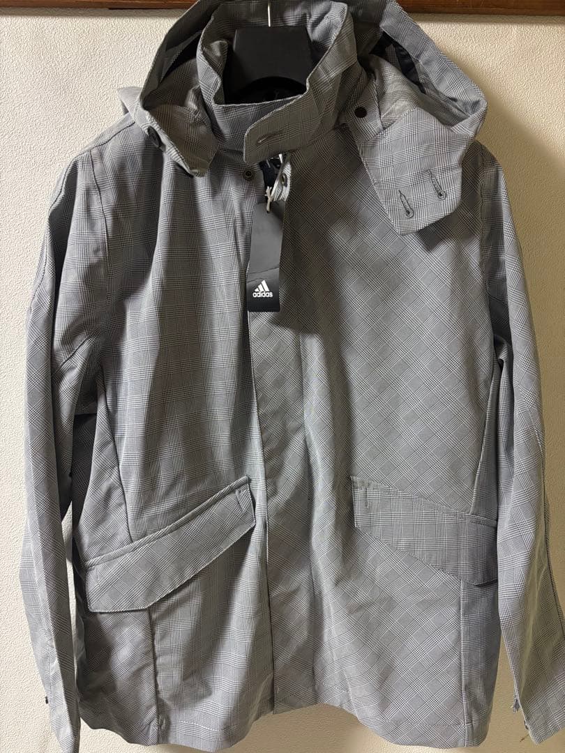 【新品・定価3.8万】アディダスゴルフ 3WAY最高峰ライナー付ジャケット XL