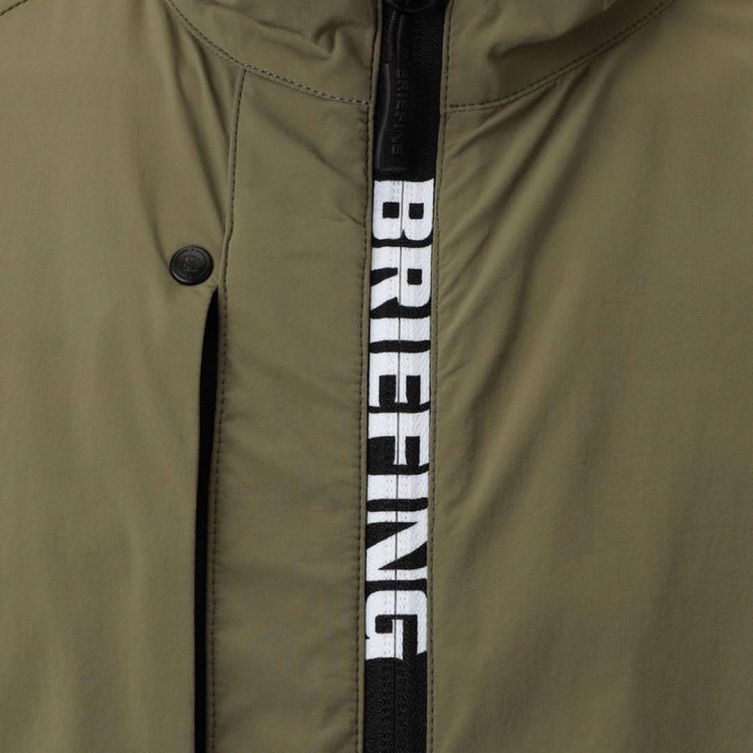 【新品・タグ付き】 今期新作 BRIEFING メンズウィンドブルゾン カーキM