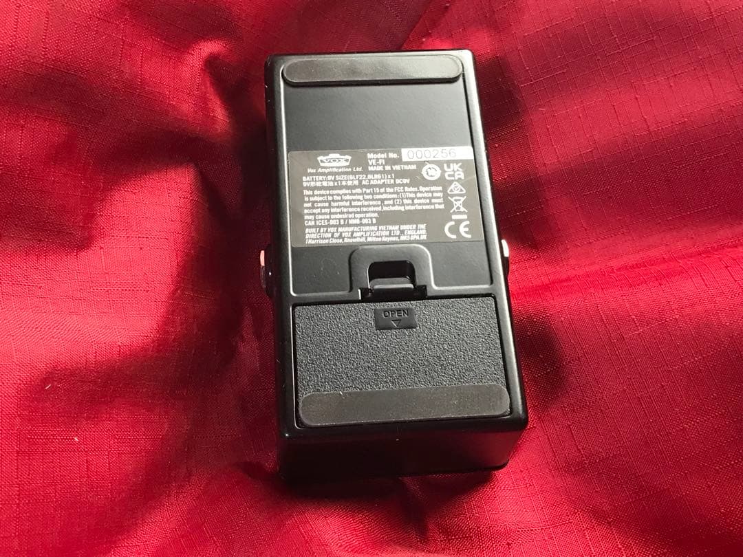 Vox Fuel Injector Tube Overdrive (真空管)
