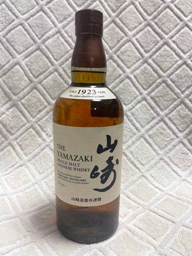 [新品未開封/箱無し]シングルモルトウィスキー山崎NV700ml