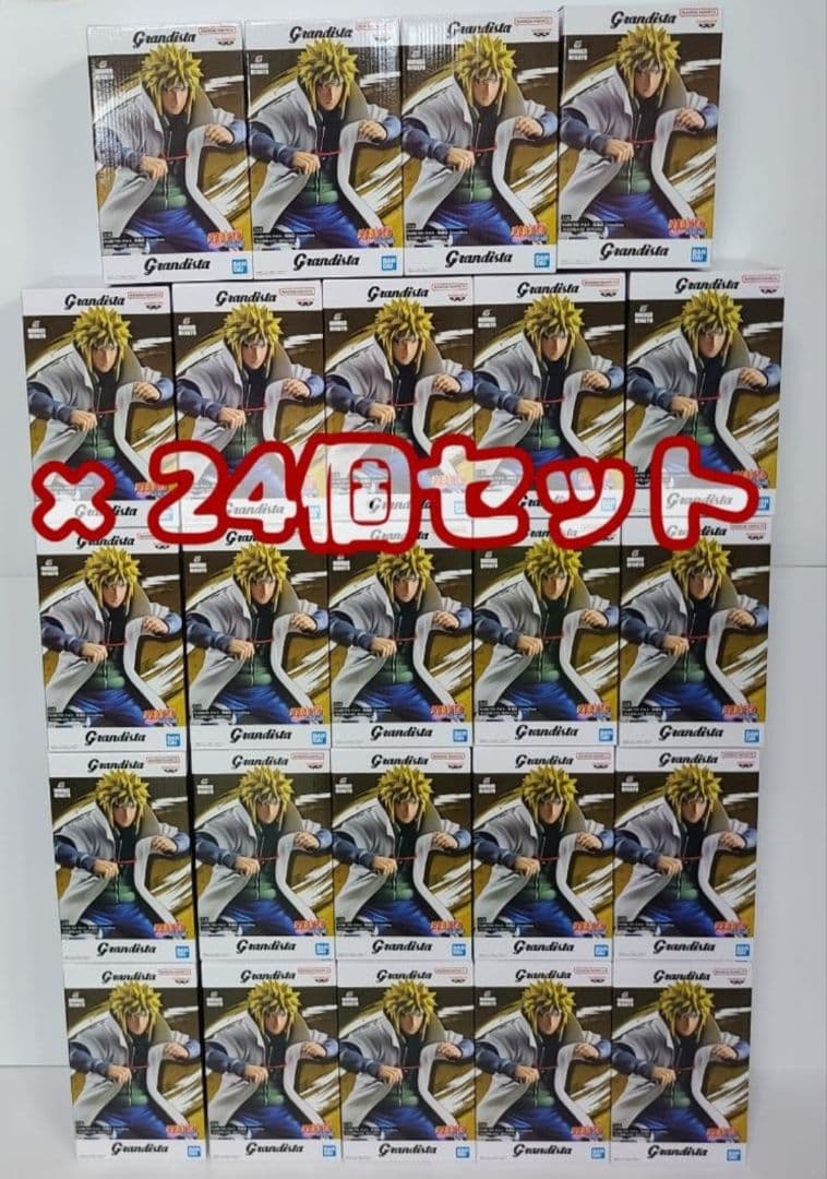 NARUTOナルト 波風ミナト grandista フィギュア 24個セット