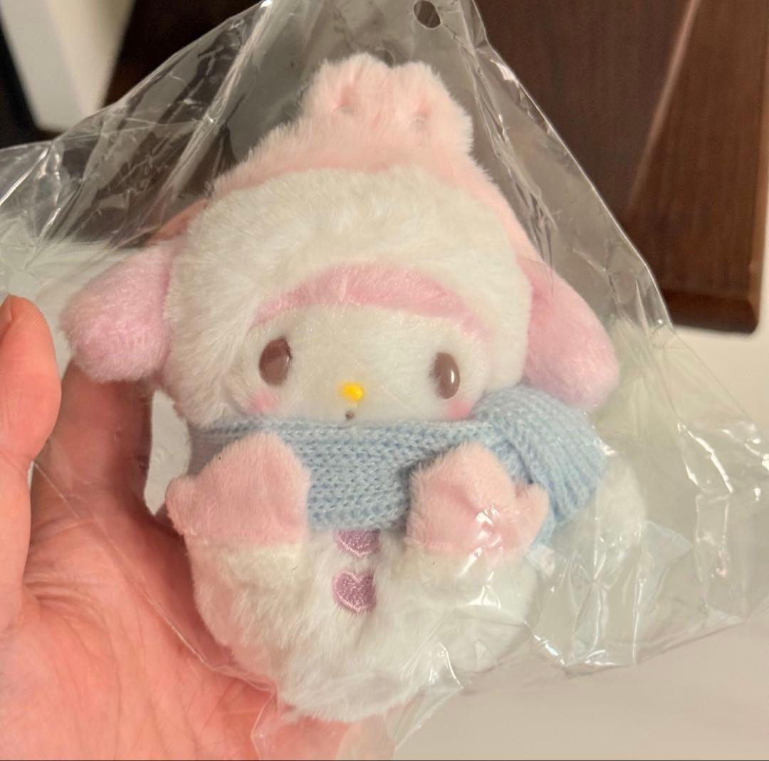 中国限定 Sanrio 雪だるまシリーズ マイメロディ　ぬいぐるみ