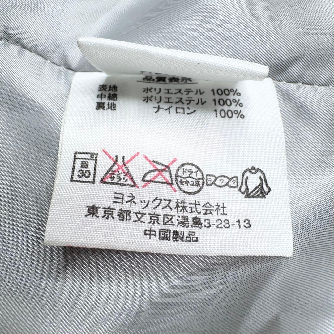 【鬼美品】YONEX 中綿 ベンチコート ブラック L