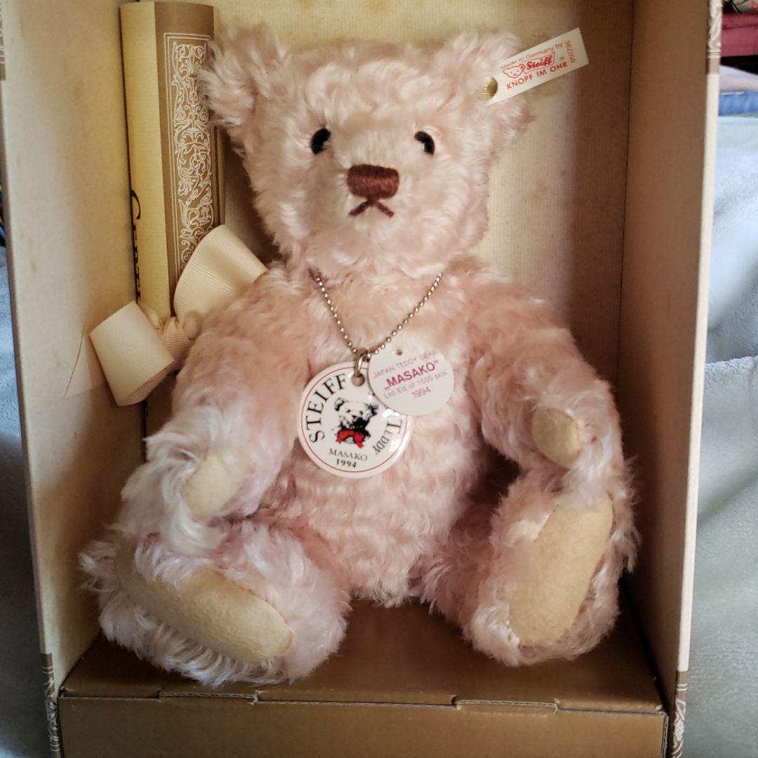 コメントお願いします。シュタイフ JAPAN TEDDY BEAR MASAKO