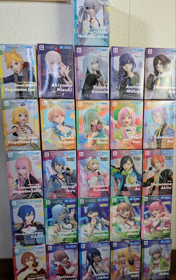 プロセカ フィギュア 全26種 コンプリートセット