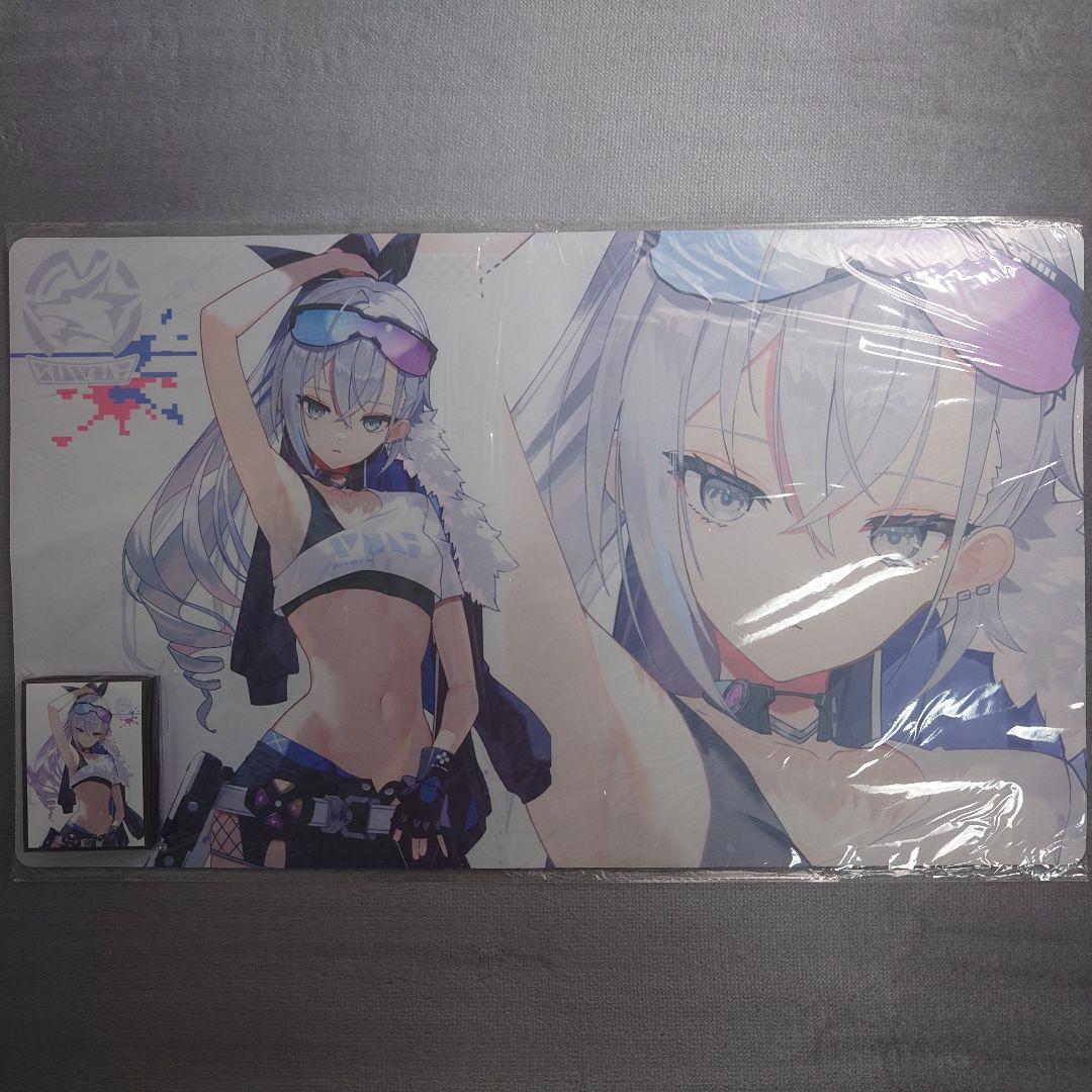 α1 崩壊：スターレイル お腹&ロゴ 銀狼 スリーブ&プレイマット
