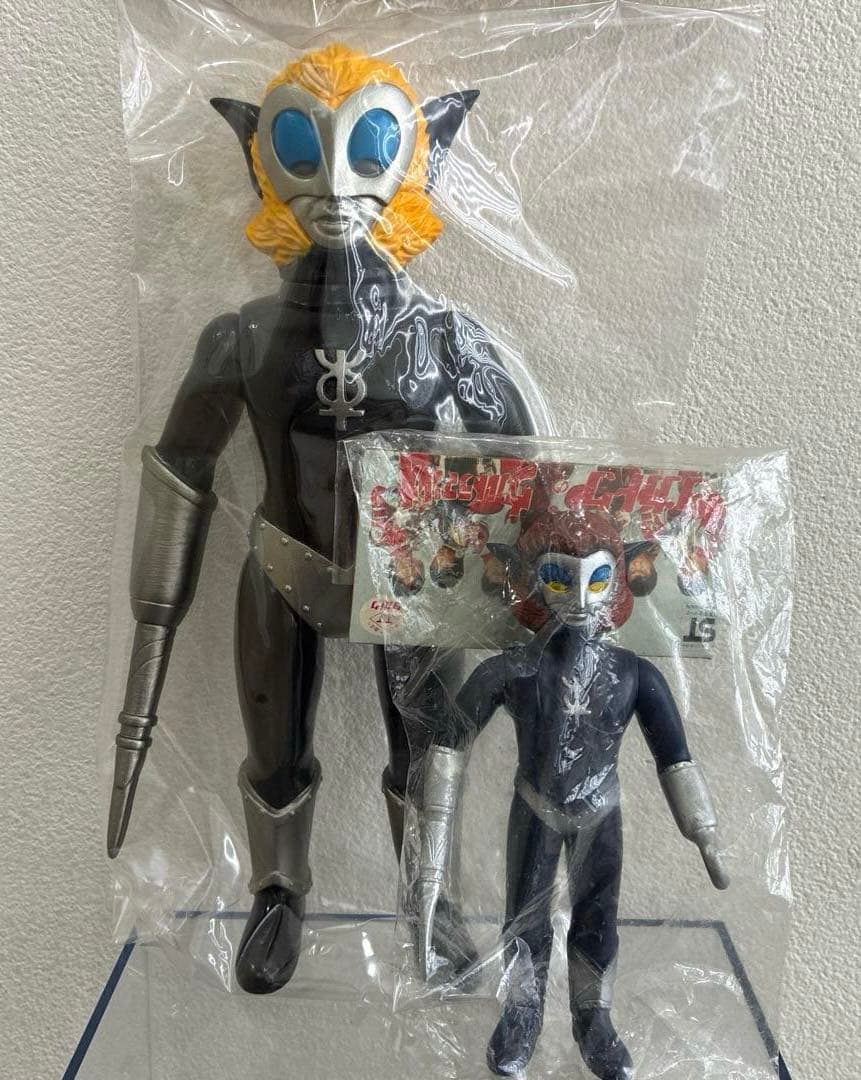 マグマ星人　ソフビ　2体セット　タカトク　ブルマァク　ウルトラマンレオ　未開封品