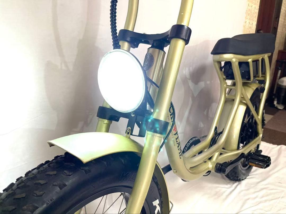 【動作確認済】送料無料 ROCKA FLAME ディスク式 電動アシスト自転車