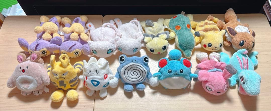 TOMY ポケモン くたくたポケモン ぬいぐるみ セット　レトロ 当時物