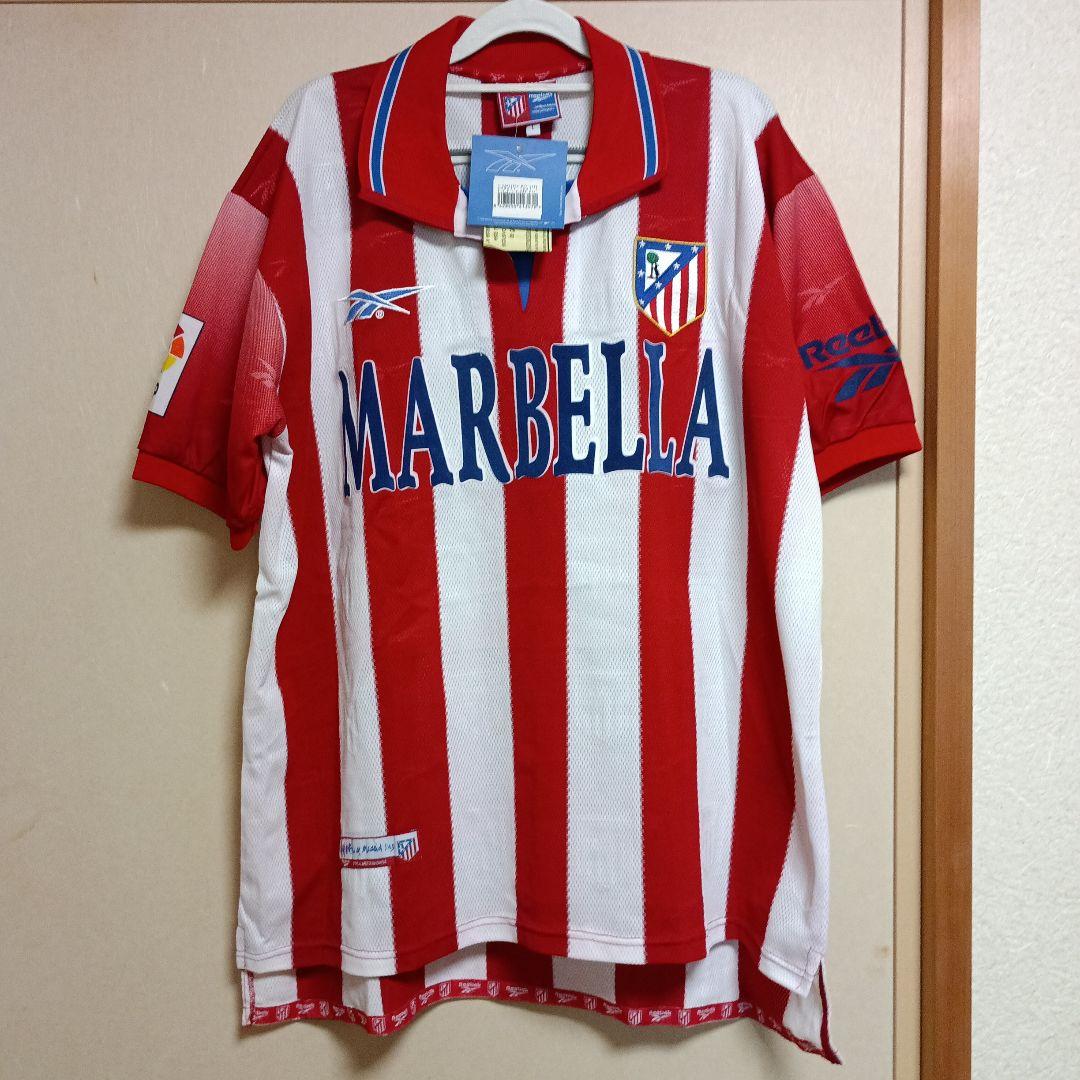 デット品　アトレティコ・マドリード　98－99　ユニフォーム　ハッセルバインク