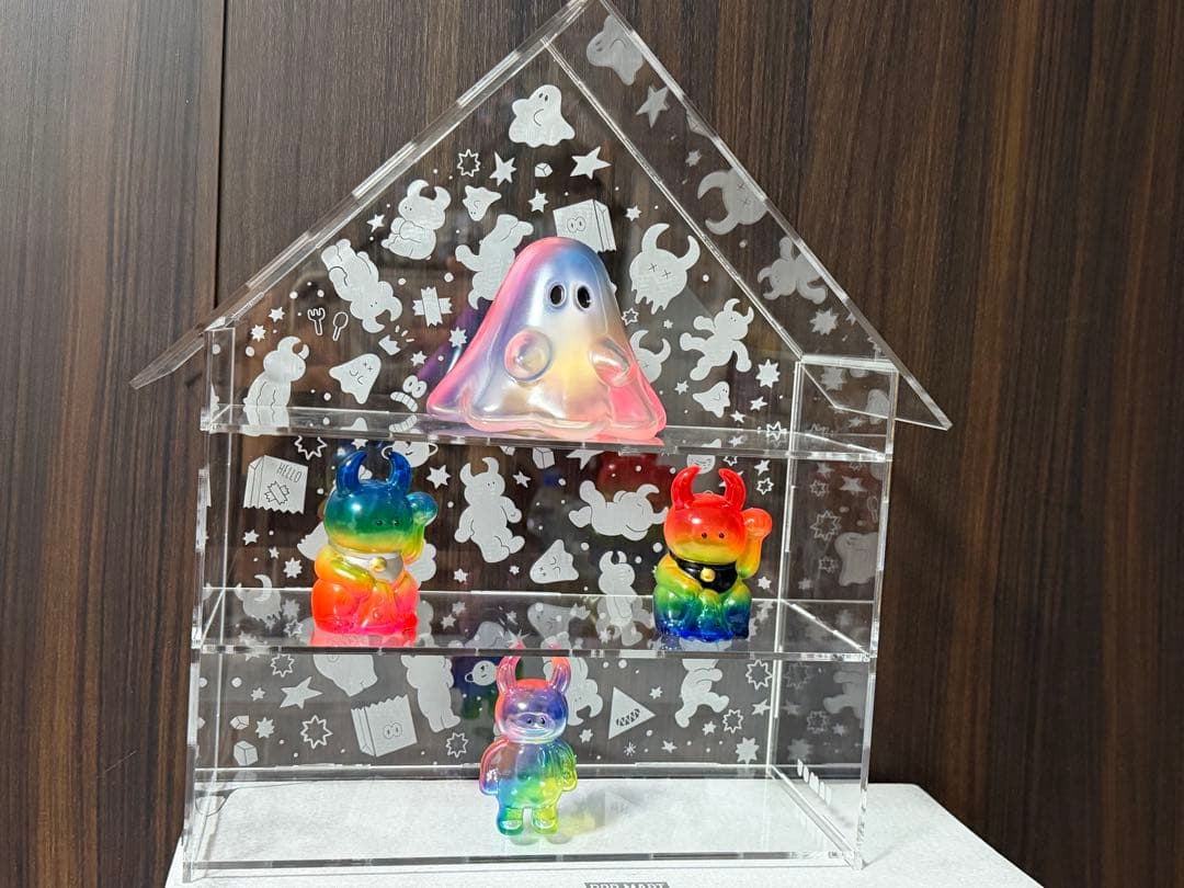 UAMOU アクリルディスプレイBOX ソフビ