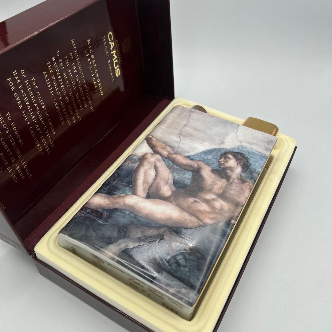 CAMUS 特別限定 コニャック ミケランジェロ 陶器ボトル