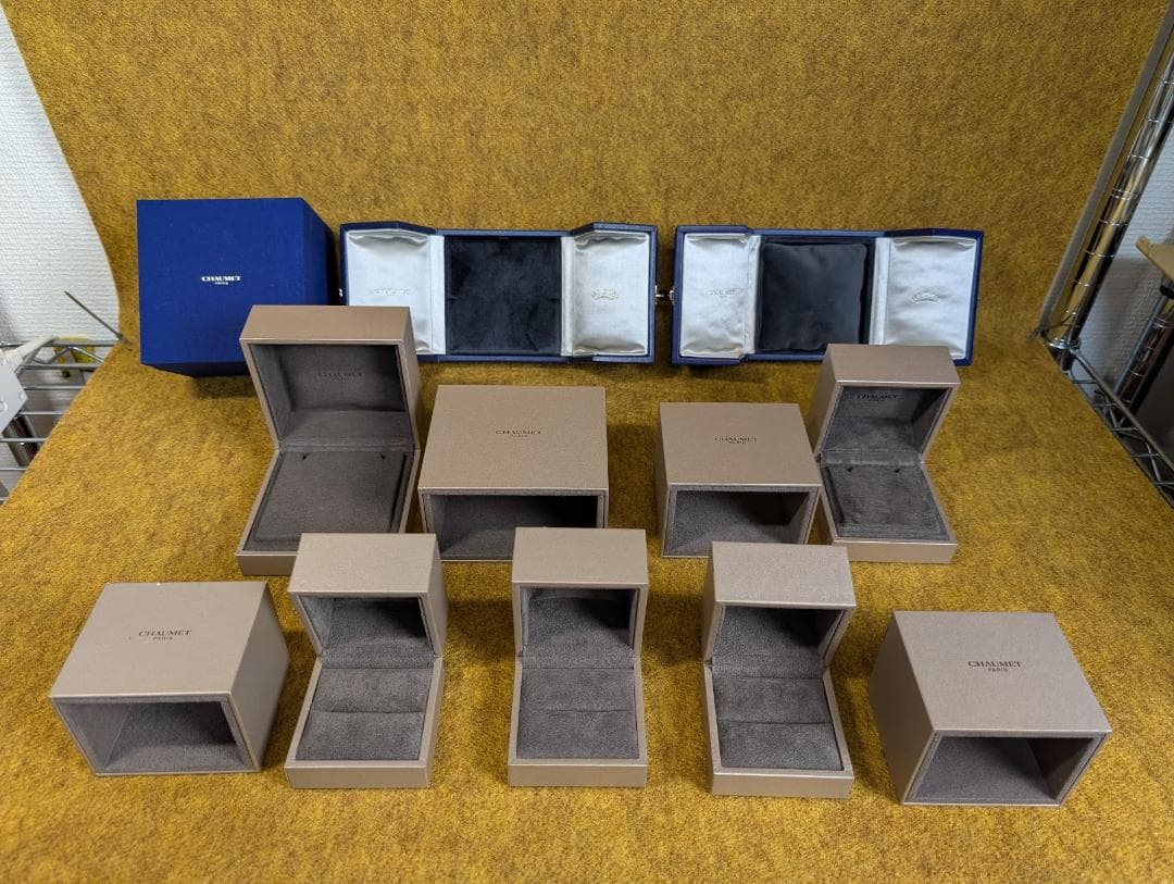 まとめ売り　ショーメ　CHAUMET　空箱　箱　ケース　リング　ネックレス