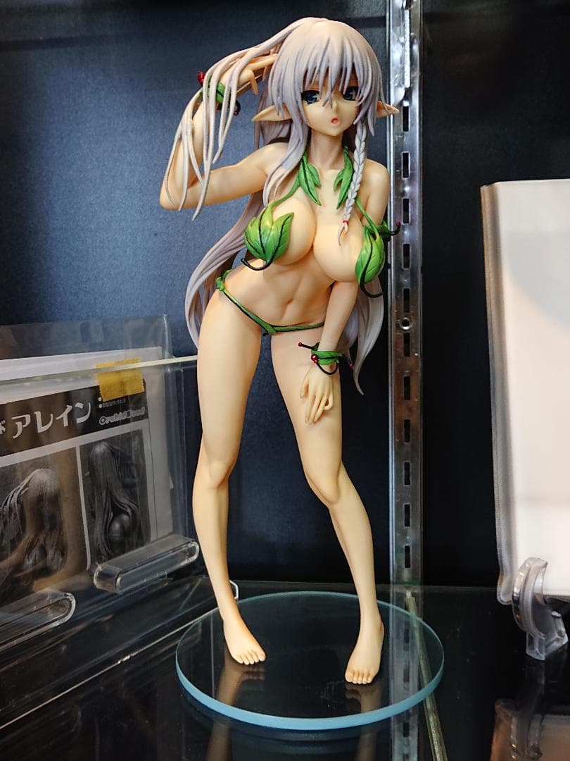 暗室保管品　修復品　クイーンズブレイド　アレイン 1/6　塗装済完成品