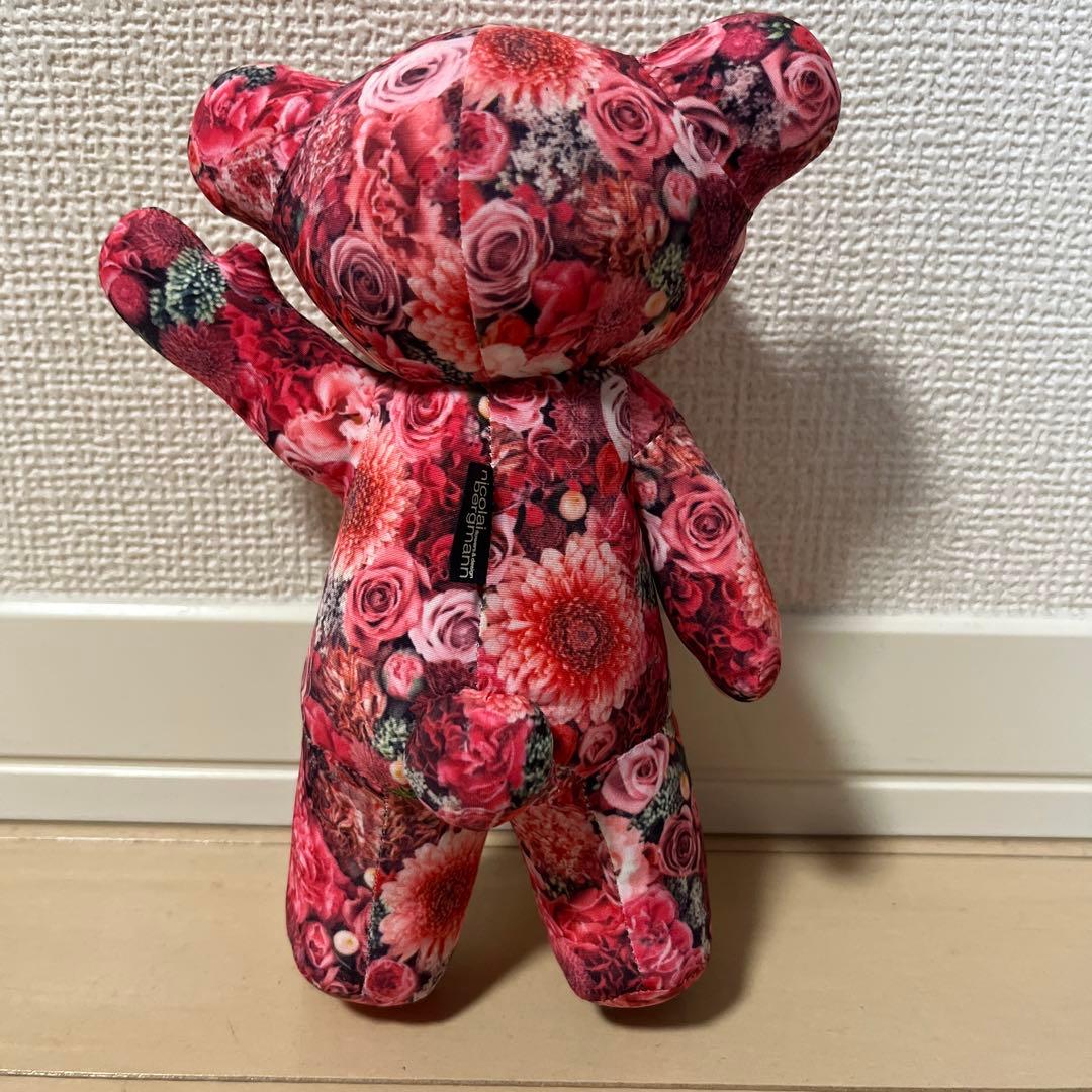 ファミリア 花柄ぬいぐるみ