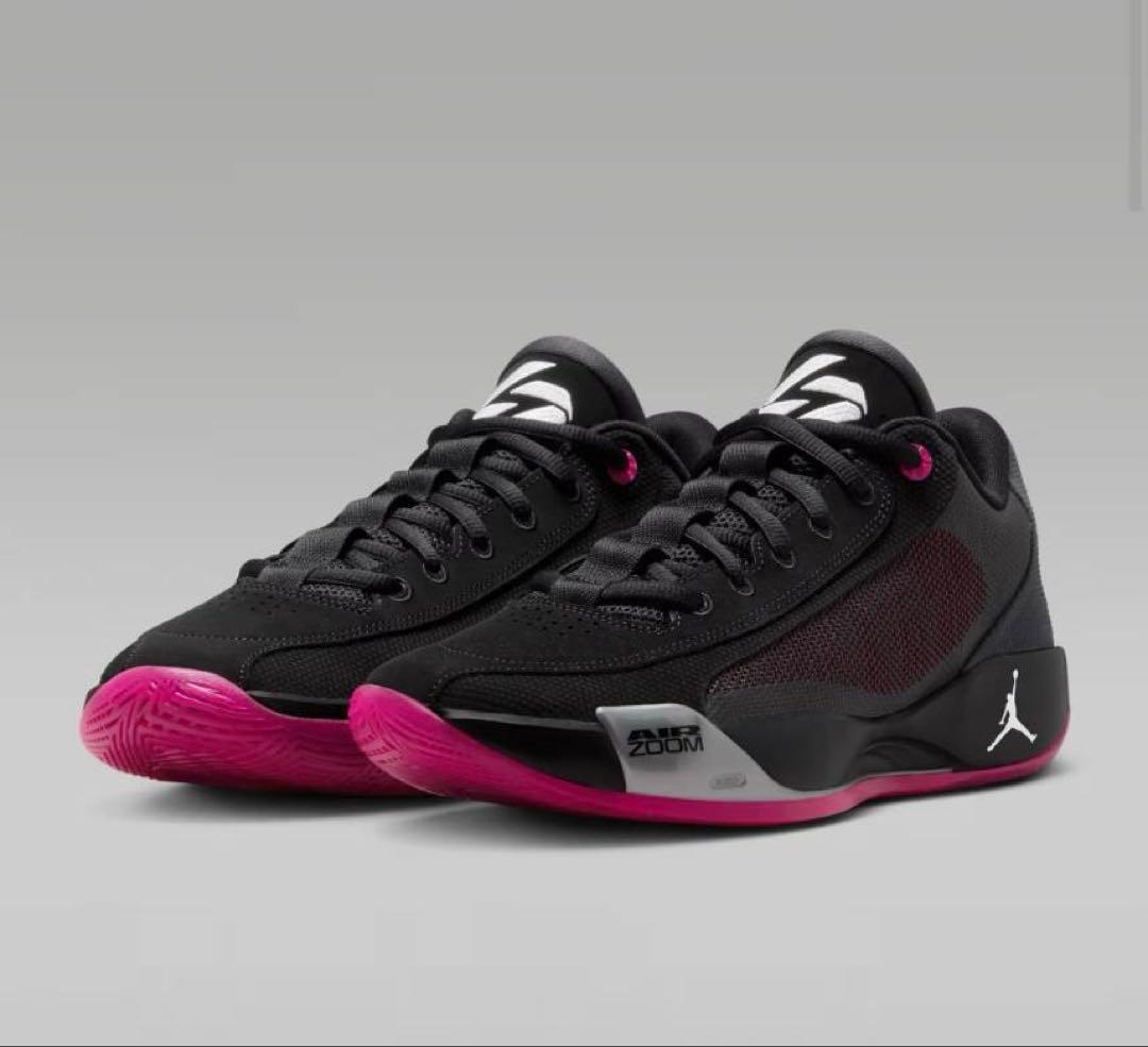 けーご　luka77 Jordan バスケットボールシューズ 黒/ピンク