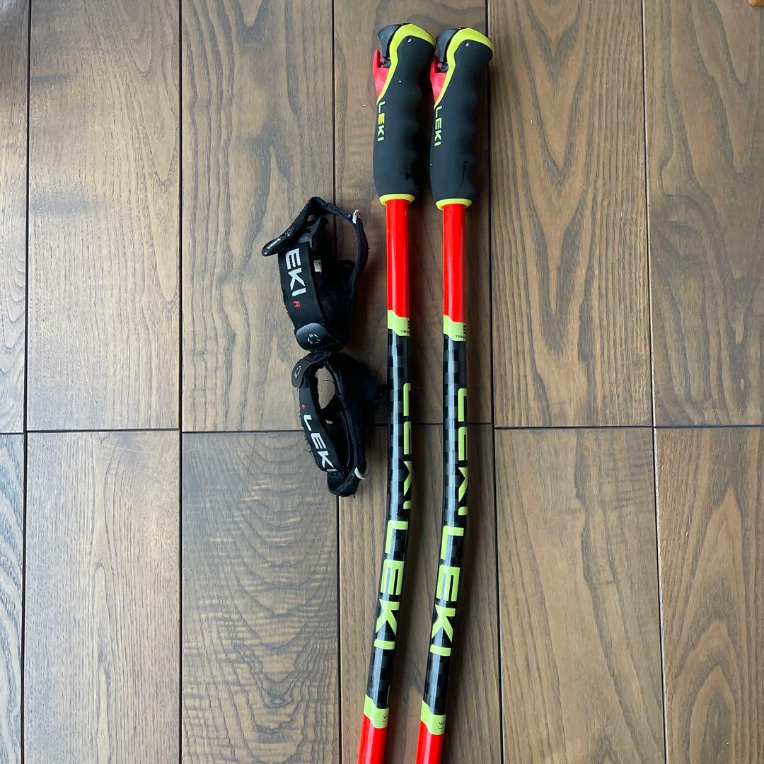 LEKI レーシングGS用ストック　WCR LITE 3D トリガーストラップ付