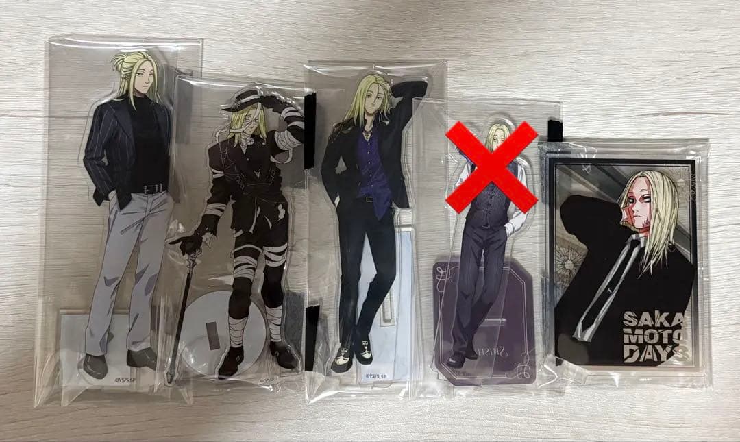 サカモトデイズ 神々廻 アクスタ まとめ売り