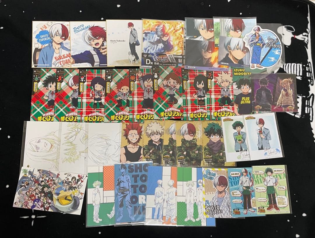 ヒロアカ　紙類　まとめ売り　画像5枚あり