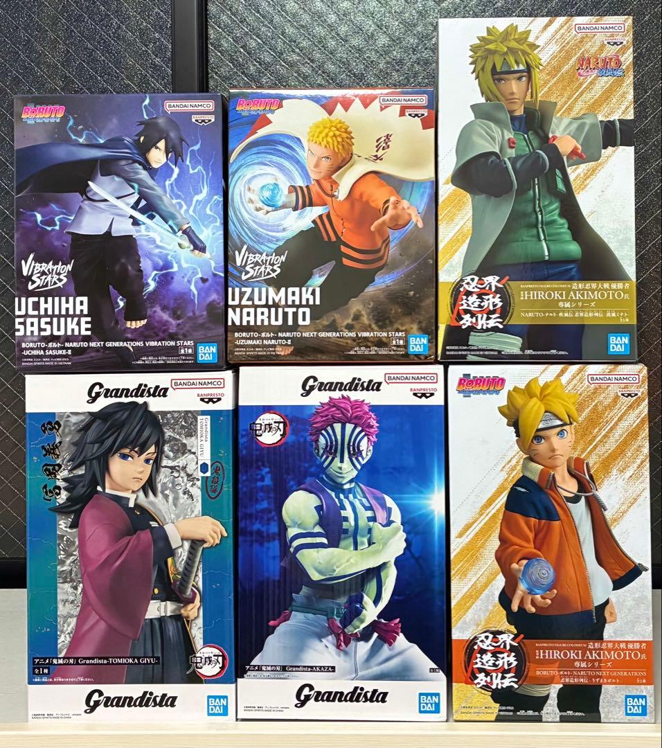 【人気animeフィギュア６個セット】まとめ売り>><-/