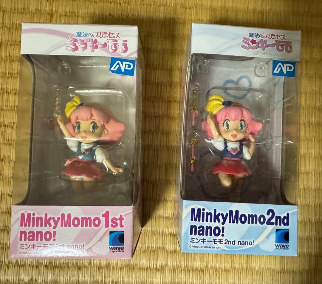 ミンキーモモ　1st 2nd nano フィギュア