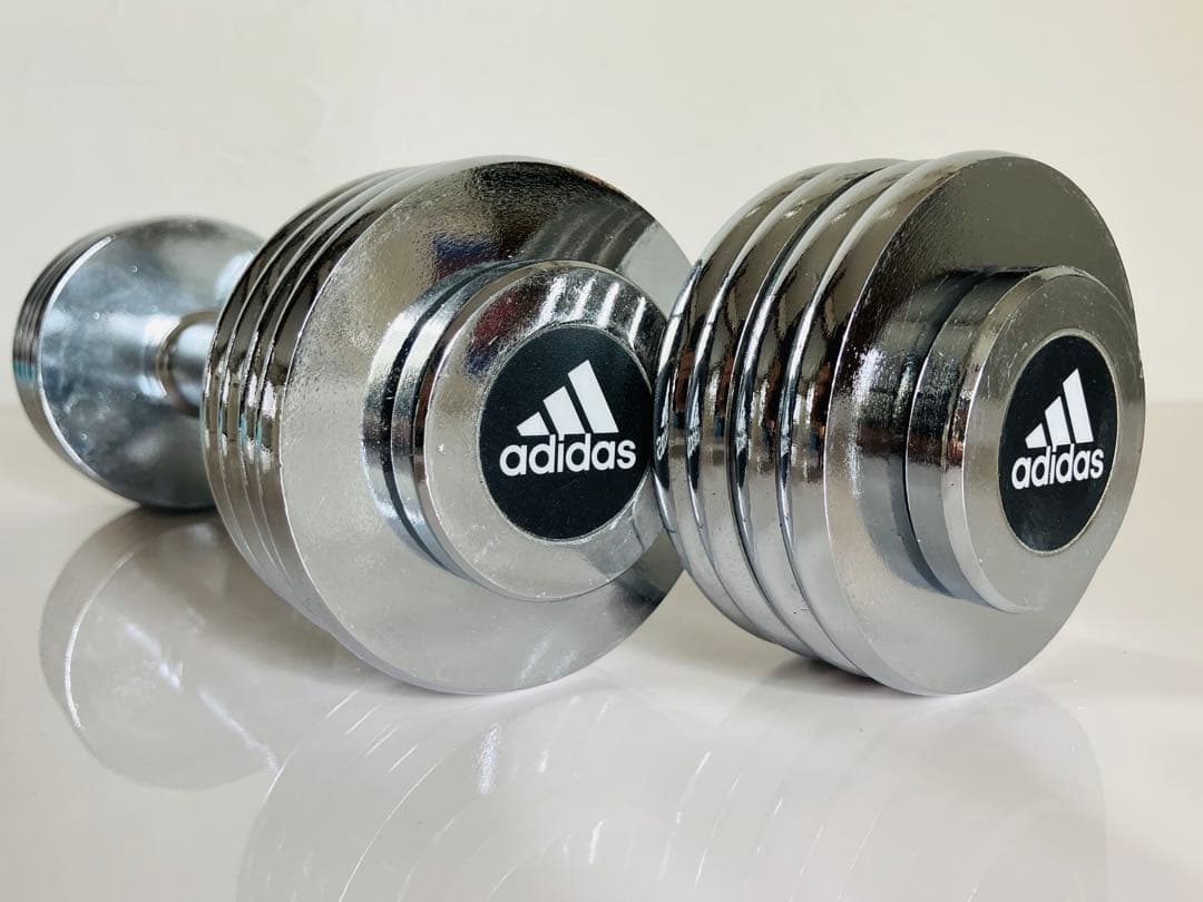 【可変式】adidas ダンベル 5kg×2個