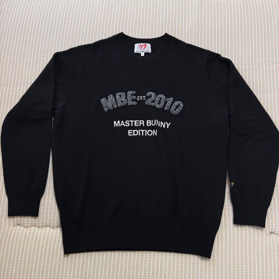 完売品！マスターバニー　メンズ　カシミヤセーター　サイズ4