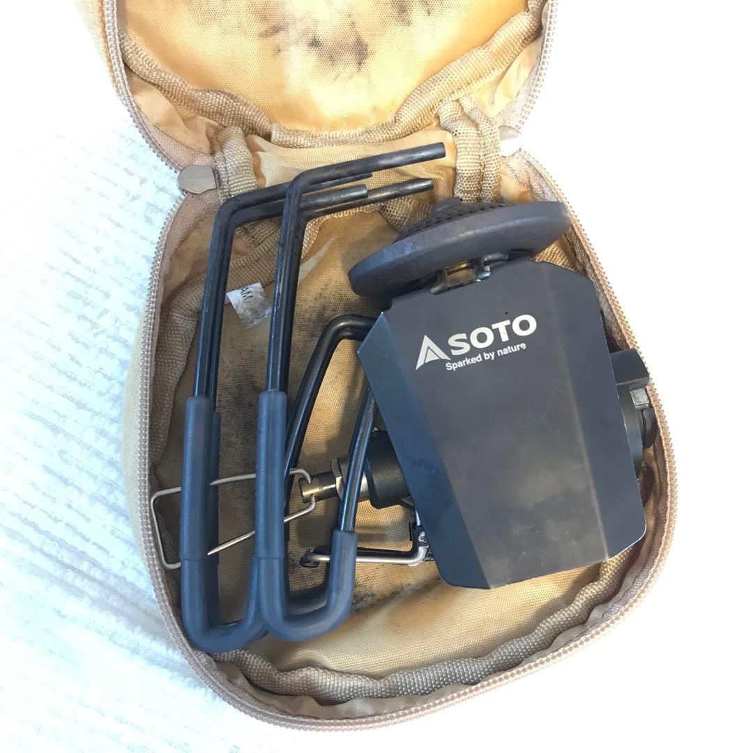 SOTO ストーブ、ワークトップ 、ミニマルクッカー、バッグセット ユーズド