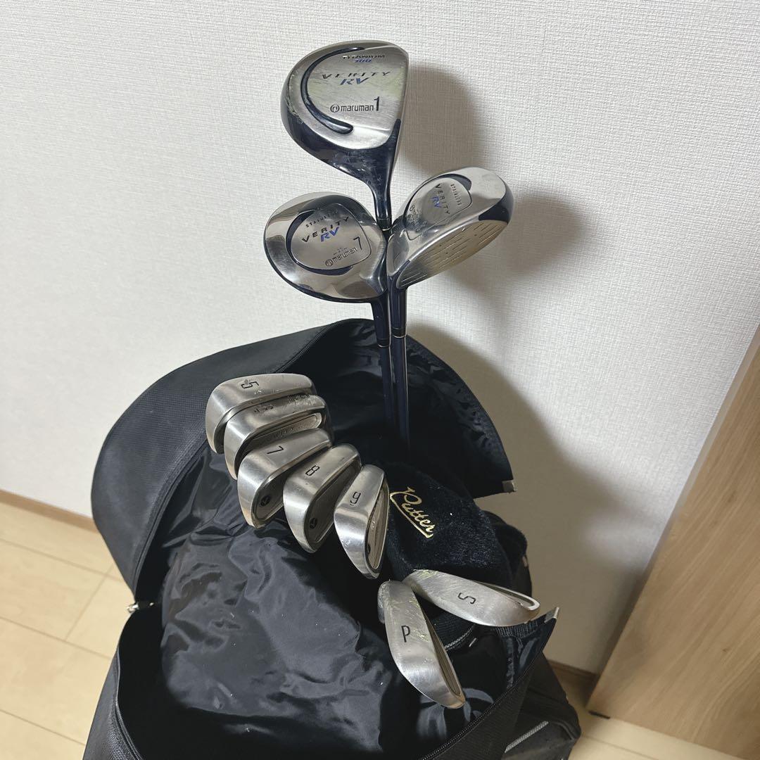 激安 maruman マルマン メンズ ゴルフセット 11本 FLEX R